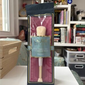 Laura Geller Dual-Ended Brush with Cream and Gold